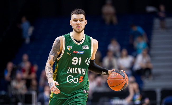 D. Sirvydis negali būti ramus dėl savo ateities „Žalgirio“ komandoje